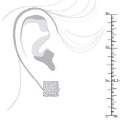 1 Carat Diamond Earrings 14K White Gold Studs -Invicta Jewelry Store 1 carat diamond earrings 14k gold p 47937 bodye