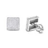 1 Carat Diamond Earrings 14K White Gold Studs -Invicta Jewelry Store 1 carat diamond earrings 14k gold p 47937 wh
