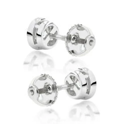 1 Ct. Diamond Stud Earrings Bezel Set Round Cut 11 1 Ct. Diamond Stud Earrings Bezel Set Round Cut -Invicta Jewelry Store 1 ct diamond stud earrings bezel set round cut p 5660 backwh