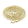 Hollow 10K Yellow Gold Rope Chain 2mm 22-26in -Invicta Jewelry Store 10k yellow gold rope chain 2mm 22 30in 1