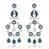 14K White Gold Blue Diamond Flower Chandelier Earrings 1.61ct 1 14K White Gold Blue Diamond Flower Chandelier Earrings 1.61ct -Invicta Jewelry Store 14k blue diamond flower chandelier earrings 161ct p 22365 wh