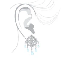 14K White Gold Diamond Chandelier Earrings Blue Topaz 0.64ct 12 14K White Gold Diamond Chandelier Earrings Blue Topaz 0.64ct -Invicta Jewelry Store 14k diamond chandelier earrings blue topaz 064ct p 22366 bodwh