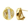 14K Yellow Gold Diamond Circle Earrings 1.27ct 2 14K Yellow Gold Diamond Circle Earrings 1.27ct -Invicta Jewelry Store 14k gold diamond circle earrings 127ct p 22297 yellow