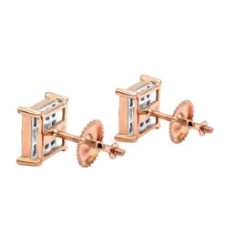 14K Yellow Gold Diamond Earrings Princess Cut Diamonds 0.65ct 19 14K Yellow Gold Diamond Earrings Princess Cut Diamonds 0.65ct -Invicta Jewelry Store 14k gold diamond earrings princess cut diamonds 065ct p 22469 backro