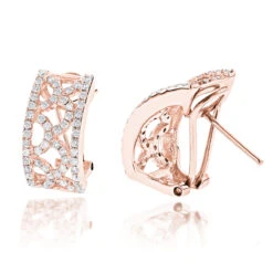 14K White Gold Ladies Diamond Earrings 1.76ct 10 14K White Gold Ladies Diamond Earrings 1.76ct -Invicta Jewelry Store 14k gold ladies diamond earrings 176ct p 40480 ro