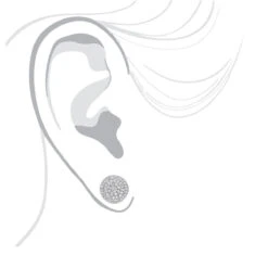 14K White Gold Pave Diamond Earrings For Men & Women 3/4ct Studs Real Diamonds 12 14K White Gold Pave Diamond Earrings For Men & Women 3/4ct Studs Real Diamonds -Invicta Jewelry Store 14k gold pave diamond earrings for men women 34ct studs real diamonds bodwh