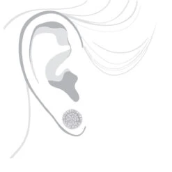 14K White Gold Pave Round Diamond Stud Earrings 0.35ct By Luxurman 12 14K White Gold Pave Round Diamond Stud Earrings 0.35ct By Luxurman -Invicta Jewelry Store 14k gold pave round diamond stud earrings 035ct by luxurman bodwh