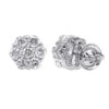 14K White Gold Prong Round Diamond Clusters Earrings 1.2ct Studs 2 14K White Gold Prong Round Diamond Clusters Earrings 1.2ct Studs -Invicta Jewelry Store 14k gold prong round diamond clusters earrings 12ct studs wh