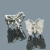 14K White Gold Round Diamond Butterfly Earrings For Women 0.50ct 1 14K White Gold Round Diamond Butterfly Earrings For Women 0.50ct -Invicta Jewelry Store 14k gold round diamond butterfly earrings 050ct p 6405