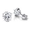 14K White Gold Solitaire Round Diamond Martini Stud Earrings 0.25ct 2 14K White Gold Solitaire Round Diamond Martini Stud Earrings 0.25ct -Invicta Jewelry Store 14k gold solitaire round diamond martini stud earrings 025ct mainwh