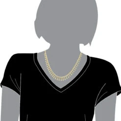 14K White Gold Women's Round Diamond Necklace 4.44ct 12 14K White Gold Women's Round Diamond Necklace 4.44ct -Invicta Jewelry Store 14k gold womens round diamond necklace 444ct bodye