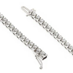14K White Gold Women's Round Diamond Tennis Bracelet 1.80ct 11 14K White Gold Women's Round Diamond Tennis Bracelet 1.80ct -Invicta Jewelry Store 14k gold womens round diamond tennis bracelet 180ct p 5825 backwh