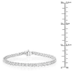 Unique 14K White Gold Infinity Diamond Tennis Bracelet For Women By LUXURMAN 2.53ct 12 Unique 14K White Gold Infinity Diamond Tennis Bracelet For Women By LUXURMAN 2.53ct -Invicta Jewelry Store 14k infinity diamond tennis bracelet 253ct p 22460 rulerwh