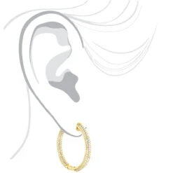 14K Rose Gold Large Inside Out Diamond Hoop Earrings 6ct 12 14K Rose Gold Large Inside Out Diamond Hoop Earrings 6ct -Invicta Jewelry Store 14k inside out diamond hoop earrings 600ct p 35702 bodye