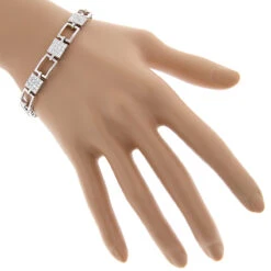 14K White Gold Ladies Diamond Bracelet 2.98ct 12 14K White Gold Ladies Diamond Bracelet 2.98ct -Invicta Jewelry Store 14k ladies diamond bracelet 298ct p 41382 bodwh