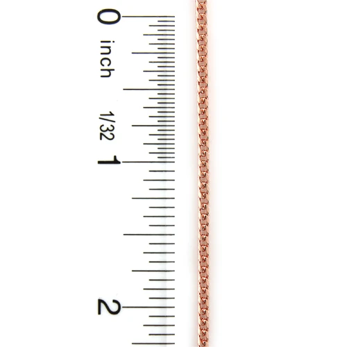 14K Rose Gold Franco Chain 2mm 24-30in 6 14K Rose Gold Franco Chain 2mm 24-30in - Image 4