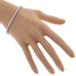 14K White Gold Round Diamond Tennis Bracelet For Women 1 3/4ct G/VS 11 14K White Gold Round Diamond Tennis Bracelet For Women 1 3/4ct G/VS -Invicta Jewelry Store 14k round diamond tennis bracelet 171ct p 22479 bodwh