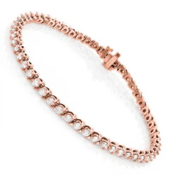 Round G VS Diamond Tennis Bracelet 4.4ct 14K White Gold 9 Round G VS Diamond Tennis Bracelet 4.4ct 14K White Gold -Invicta Jewelry Store 14k round diamond tennis bracelet 440ct p 22480 ro