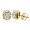 Solid 14K Yellow Gold 2 Carat Look Diamond Stud Earrings 0.5ct Clusters Luxurman 1 Solid 14K Yellow Gold 2 Carat Look Diamond Stud Earrings 0.5ct Clusters Luxurman -Invicta Jewelry Store 14k solid gold 2 carat look diamond stud earrings 075ct clusters luxurman mainye
