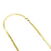 Solid 14K Yellow Gold Herringbone Chain For Women Imperial 3mm 1 Solid 14K Yellow Gold Herringbone Chain For Women Imperial 3mm -Invicta Jewelry Store 14k solid yellow gold herringbone chain necklace 3mm ye
