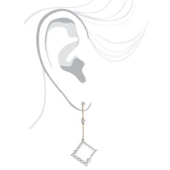 Two Tone 14K Rose Gold Journey Diamond Earrings 1 Carat -Invicta Jewelry Store 14k two tone gold journey diamond earrings 1 carat p 154 bodro