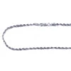 14K White Gold Men's Diamond Cut Rope Chain 2.5mm 18in - 40in 2 14K White Gold Men's Diamond Cut Rope Chain 2.5mm 18in - 40in -Invicta Jewelry Store 14k white gold mens diamond cut rope chain 25mm 18in 40in 1