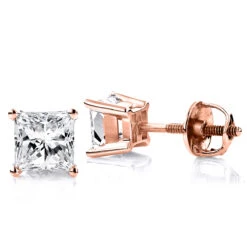 14K White Gold Princess-Cut Diamond Stud Earrings 1.5ct 9 14K White Gold Princess-Cut Diamond Stud Earrings 1.5ct -Invicta Jewelry Store 14k white gold princess cut diamond stud earrings 15ct p 26 ro