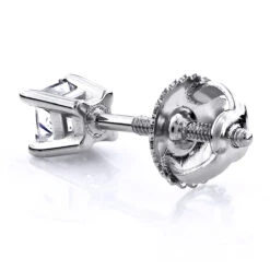 14K Yellow Gold Princess Diamond Stud Earrings 0.25ct 11 14K Yellow Gold Princess Diamond Stud Earrings 0.25ct -Invicta Jewelry Store 14k yellow gold princess diamond stud earrings 025ct p 5648 backwh