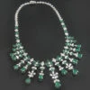 18K White Gold Diamond & Emerald Necklace 15.17dtw 22.44etw 1 18K White Gold Diamond & Emerald Necklace 15.17dtw 22.44etw -Invicta Jewelry Store 18k gold diamond emerald necklace 1517dtw 2244etw p 6004
