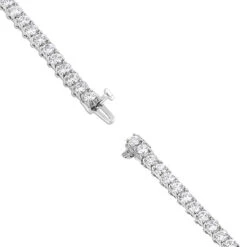 18K White Gold Inline Round Diamond Tennis Bracelet For Women 6.69ct VS Diamonds 11 18K White Gold Inline Round Diamond Tennis Bracelet For Women 6.69ct VS Diamonds -Invicta Jewelry Store 18k gold inline round diamond tennis bracelet 669ct vs diamonds backwh