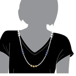 18K White Gold Ruby & Sapphire White Yellow Diamond Flower Necklace For Women 33c 8 18K White Gold Ruby & Sapphire White Yellow Diamond Flower Necklace For Women 33c -Invicta Jewelry Store 18k gold ruby sapphire white yellow diamond flower necklace for women 33c bodwh