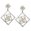 2 Tone 18K White Gold Diamond Designer Earrings 3.05ct 1 2 Tone 18K White Gold Diamond Designer Earrings 3.05ct -Invicta Jewelry Store 2 tone 18k gold diamond designer earrings 305ct p 40