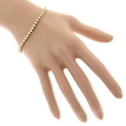 2.20 Carat Diamond Tennis Bracelet 14K Yellow Gold Bezel Set 12 2.20 Carat Diamond Tennis Bracelet 14K Yellow Gold Bezel Set -Invicta Jewelry Store 220 carat diamond tennis bracelet 14k bezel set p 22425 bodye