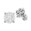 3 Carat Look Round Diamond Cluster Earrings Studs 1.21ct 18K White Gold 2 3 Carat Look Round Diamond Cluster Earrings Studs 1.21ct 18K White Gold -Invicta Jewelry Store 3 carat look round diamond cluster earrings studs 121ct 18k gold wh