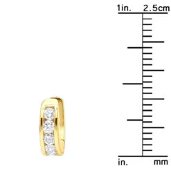 9mm Huggies 14K Yellow Gold Small Diamond Hoop Earrings For Children 0.15ct 17 9mm Huggies 14K Yellow Gold Small Diamond Hoop Earrings For Children 0.15ct -Invicta Jewelry Store 9mm huggies real 14k gold small diamond hoop earrings for children 015ct 018004 rulerye 20211228