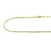 Bead Bar 14K Yellow Gold Link Chain 1.5mm White Yellow Gold, 16in - 24in -Invicta Jewelry Store bead bar 14k gold link chain 15mm white yellow gold 16in 24in p 23004