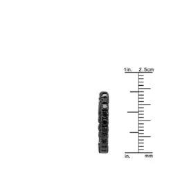 14K Black Plated Gold Black Diamond Hoop Earrings 1.93ct 13 14K Black Plated Gold Black Diamond Hoop Earrings 1.93ct -Invicta Jewelry Store black diamond jewelry 14k diamond hoop earrings 193ct p 35678 rulerbl