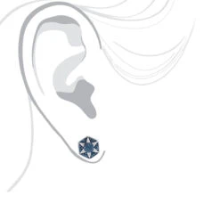 Blue Diamond Star Earrings 0.3ct Sterling Silver 8 Blue Diamond Star Earrings 0.3ct Sterling Silver -Invicta Jewelry Store blue diamond star earrings 035ct sterling silver p 46644 bod