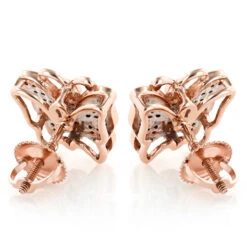 Butterfly Earrings Diamond Studs 0.45ct Solid 14K Yellow Gold 10 Butterfly Earrings Diamond Studs 0.45ct Solid 14K Yellow Gold -Invicta Jewelry Store butterfly earrings diamond studs 045ct solid gold p 5999 backro