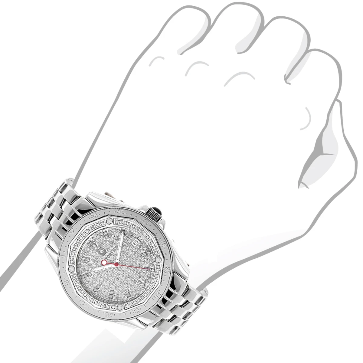 Centorum Diamond Watch 0.5ct Midsize Falcon 4 Centorum Diamond Watch 0.5ct Midsize Falcon - Image 3