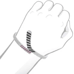 Custom Made 14K White Gold Hockey Stick Rubies White Black Diamond Bangle Bracelet 12 Custom Made 14K White Gold Hockey Stick Rubies White Black Diamond Bangle Bracelet -Invicta Jewelry Store custom made 14k gold hockey stick rubies white black diamond bangle bracelet 100033 bodwh