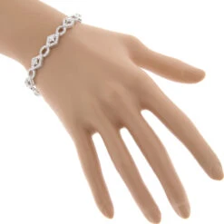 Designer Diamond Bracelet For Women 14K White Gold 4.94ct 11 Designer Diamond Bracelet For Women 14K White Gold 4.94ct -Invicta Jewelry Store designer diamond bracelet 14k 494ct p 41384 bodwh
