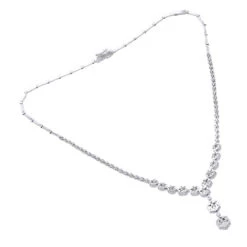 18K White Gold Designer Diamond Flower Necklace For Women 7.10ct 12 18K White Gold Designer Diamond Flower Necklace For Women 7.10ct -Invicta Jewelry Store designer diamond flower necklace 710ct cluster jewelry 2 1673399612