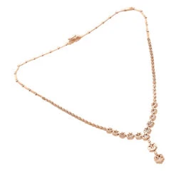 18K White Gold Designer Diamond Flower Necklace For Women 7.10ct 14 18K White Gold Designer Diamond Flower Necklace For Women 7.10ct -Invicta Jewelry Store designer diamond flower necklace 710ct cluster jewelry back rose