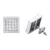 Square Diamond Stud Earrings For Men And Women 14K White Gold 1.2ct Pave Diamonds 1 Square Diamond Stud Earrings For Men And Women 14K White Gold 1.2ct Pave Diamonds -Invicta Jewelry Store designer diamond stud earrings 14k 128ct p 1695754501