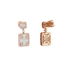 Designer Ladies Round & Baguette Diamond Drop Earrings 14K Yellow Gold 1.75ct 9 Designer Ladies Round & Baguette Diamond Drop Earrings 14K Yellow Gold 1.75ct -Invicta Jewelry Store designer ladies round baguette diamond drop earrings 14k gold 175ct 803210 ro 20211213