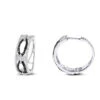 Designer White Black Diamond Hoop Earrings 0.9 Ct 14K White Gold 2 Designer White Black Diamond Hoop Earrings 0.9 Ct 14K White Gold -Invicta Jewelry Store designer white black diamond hoop earrings 095ct 14k p 48283 wh