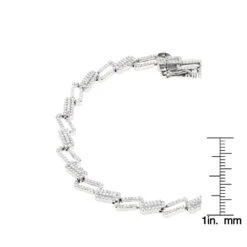 Diamond Bracelets 14K White Gold Ladies Diamond Bracelet 1.84 -Invicta Jewelry Store diamond bracelets 14k gold ladies diamond bracelet 184 p 7049 rulerwh