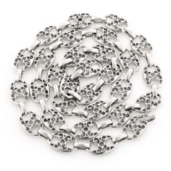 Diamond 14K White Gold Gucci Link Diamond Necklace 24in.-31in. 11 Diamond 14K White Gold Gucci Link Diamond Necklace 24in.-31in. -Invicta Jewelry Store diamond chains 14k gucci link diamond necklace 2452ct p 6902 backwh