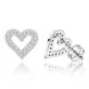 Women's Diamond Heart Earrings 0.29ct 14K White Gold 1 Women's Diamond Heart Earrings 0.29ct 14K White Gold -Invicta Jewelry Store diamond heart earrings 029ct 14k gold p 44605 wh